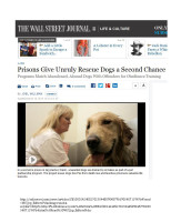 Wall Street Journal - Prison Pet Partnership 3-18-14_Page_1