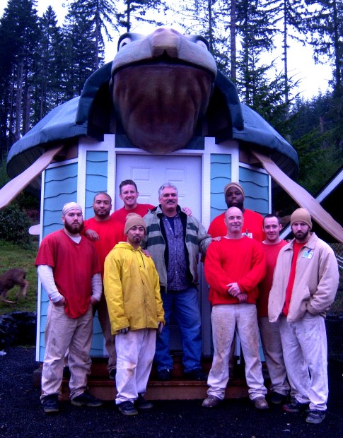 Mr. Bruce Carley and the Turtle Shed Crew. Photo by Sadie Gilliom