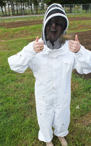SPP feels very positively about work with honeybees in prisons. Photo by SPP staff.