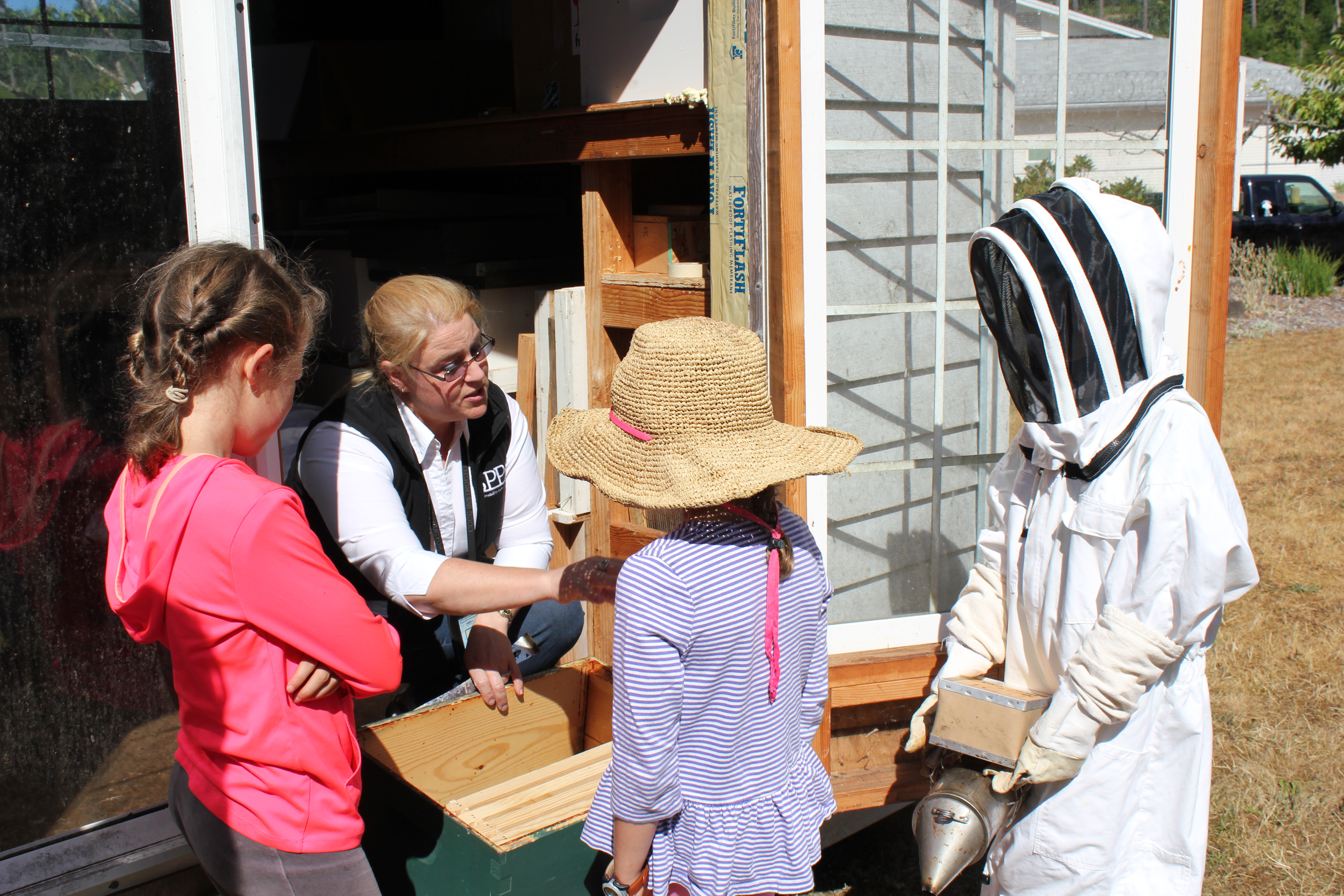 Ms. Sibley Teaching About Bees